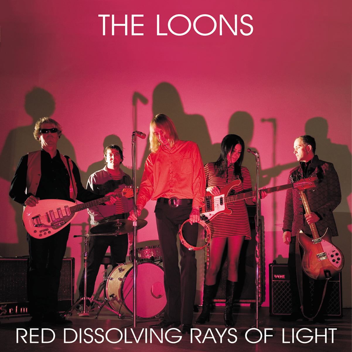 Red Dissolving Rays Of Light (Vinyl)