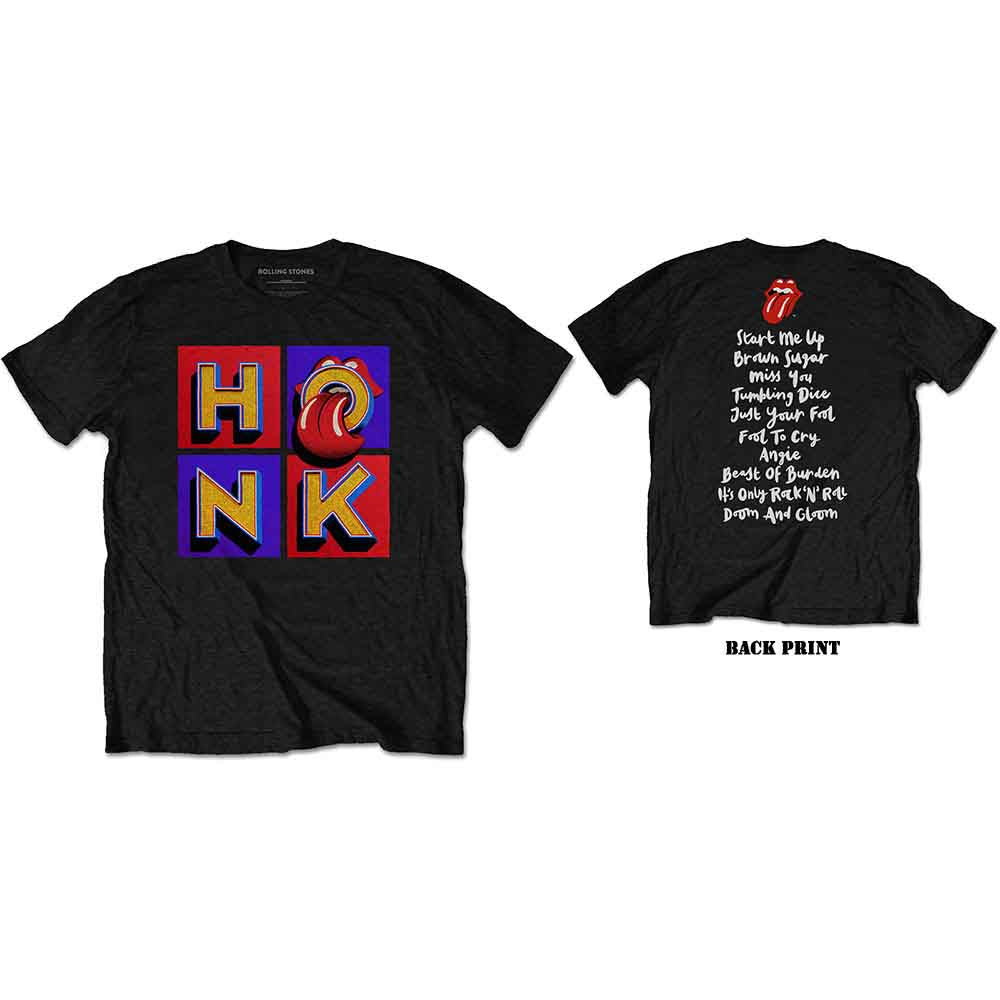 Honk Album Track list (T-Shirt)