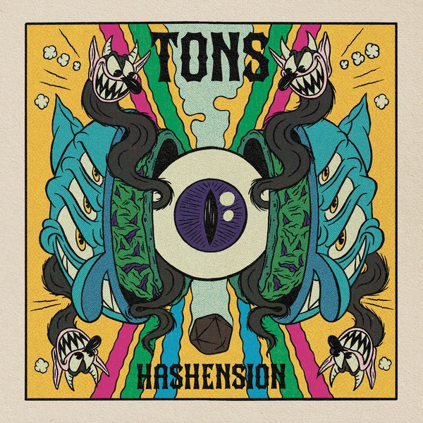 Hashension (Blue/Yellow/Pink Striped Vinyl) (Vinyl)
