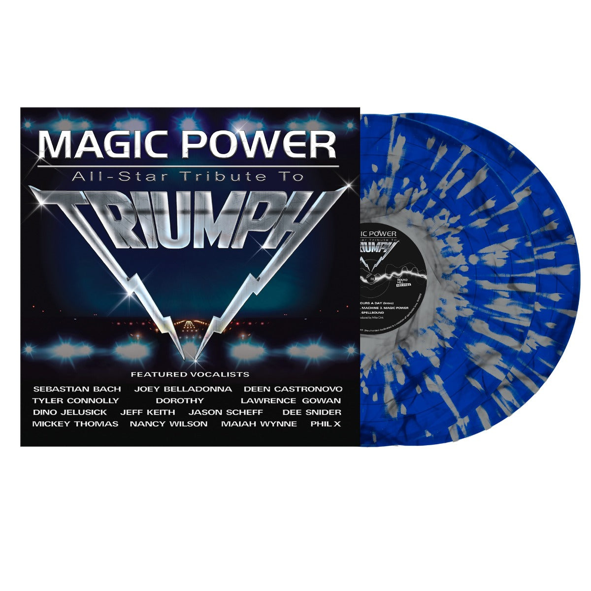 Magic Power: All Star Tribute To Triumph (Indie Exclusive) (Blue/White Splatter Vinyl) (2LP) (Vinyl)