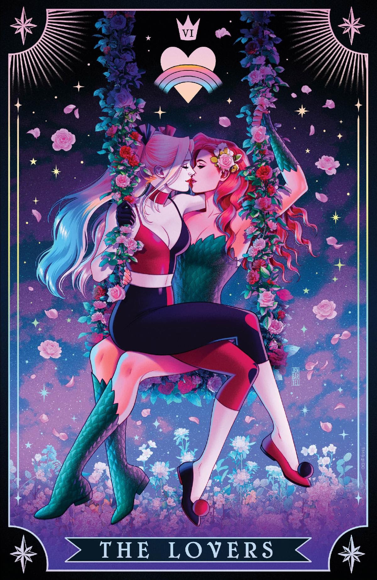 Dc Pride 2023 #1 (One Shot) F 1:50 Jen Bartel Lovers Tarot Card Variant (05/30/2023) Dc