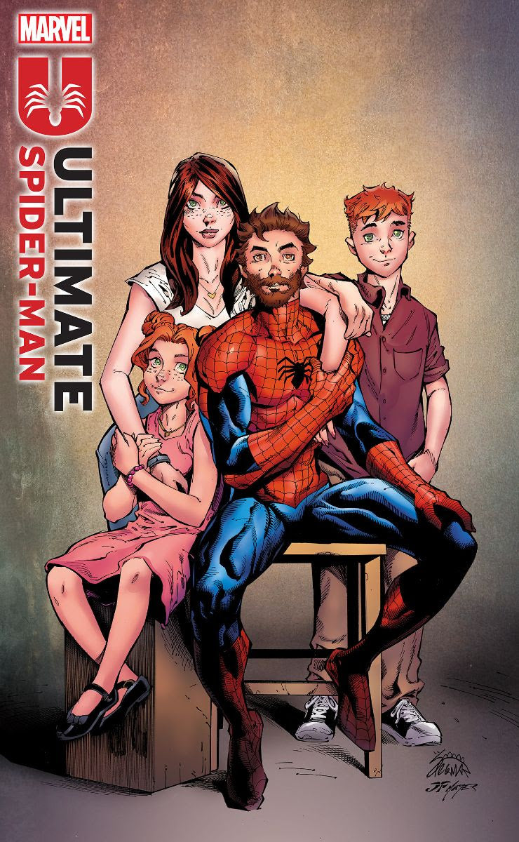 Ultimate Spider-Man #1 L Golden Stegman Ryan Comics (01/10/2024) Apple | Varaint Marvel