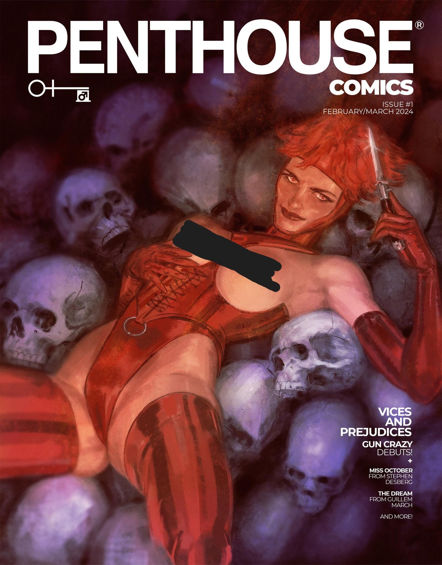 Penthouse Comics #1 G Polybag Del Rey Variant (02/14/2024) Penthouse