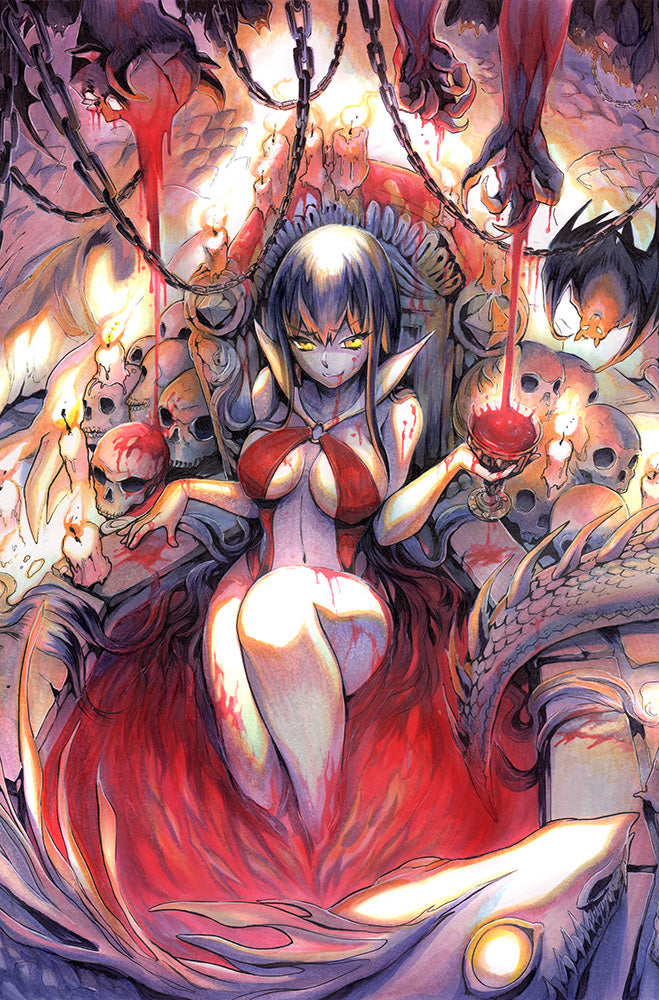 VAMPIRELLA #16 SSCO RACHTA LIN BLOOD BATH VIRGIN VARIANT 2020