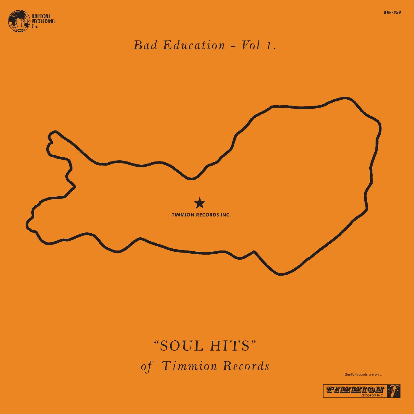 Bad Education, Vol. 1: The Soul Hits of Timmion Records (CD)