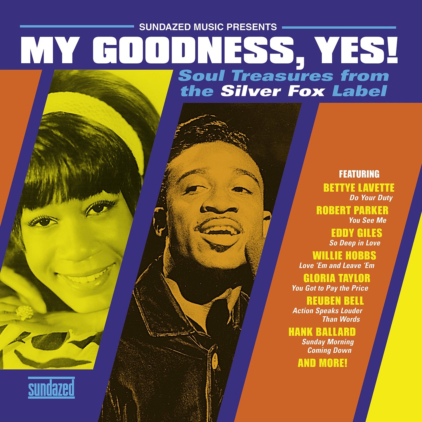 My Goodness, Yes! Soul Treasures From The Silver Fox Label (GOLD VINYL) (Vinyl) - Golden Apple Comics