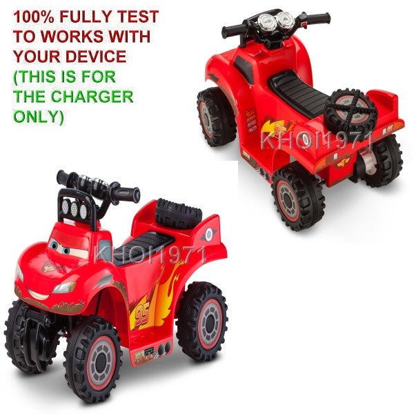 AC Wall Charger Adapter for KT1149 Kidtrax 6V Ride-On Cars and Quads Battery