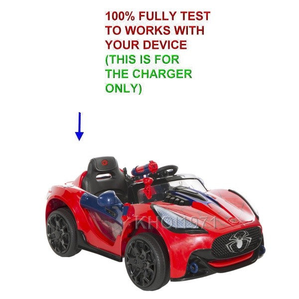 6V AC Wall Charger Adapter Power Supply for Spider-Man Super Car Model 8802-16