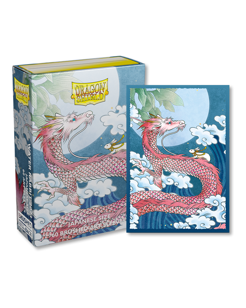 Dragon Shield Brushed Art Japanese Sleeves Water Rabbit 2023 60-Count