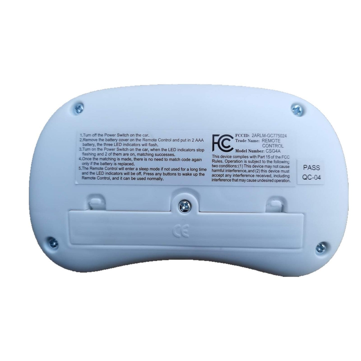 12V Children's Power Riding Car with 2.4G Bluetooth Remote Control CSR-12T-1A