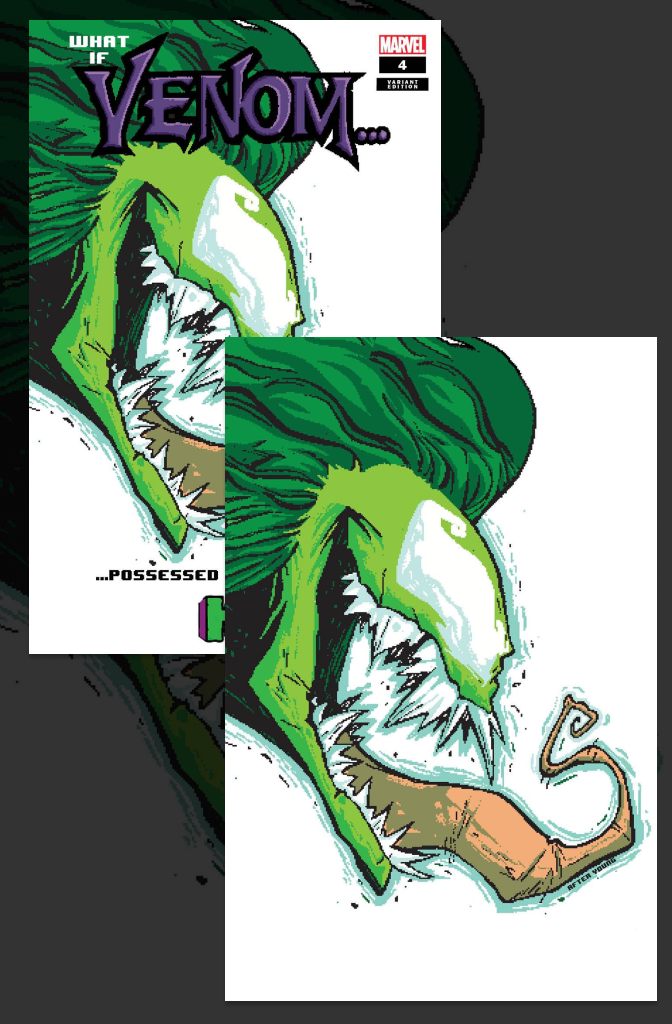WHAT IF VENOM #4 | Matthew Waite Skottie Young Homage Variant | Rabbit Exclusive