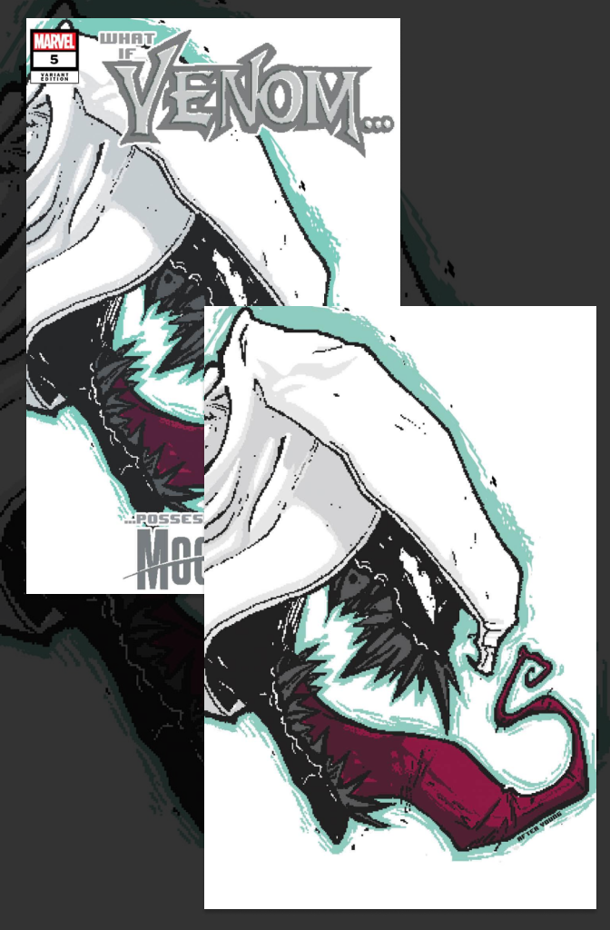WHAT IF VENOM #5 | Matthew Waite Skottie Young Homage Variant | Rabbit Exclusive
