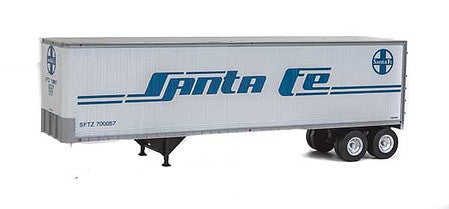 Walthers SceneMaster 949-2501 HO Scale 40' Trailmobile Trailer 2-Pack Santa Fe