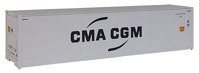 Walthers SceneMaster 949-8357 HO Scale 40' Hi Cube Container CMA-CGM - Golden Apple Comics