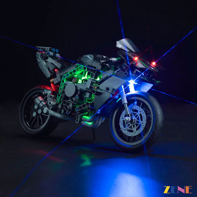 Light Kit for LEGO Kawasaki Ninja H2R Motorcycle #42170