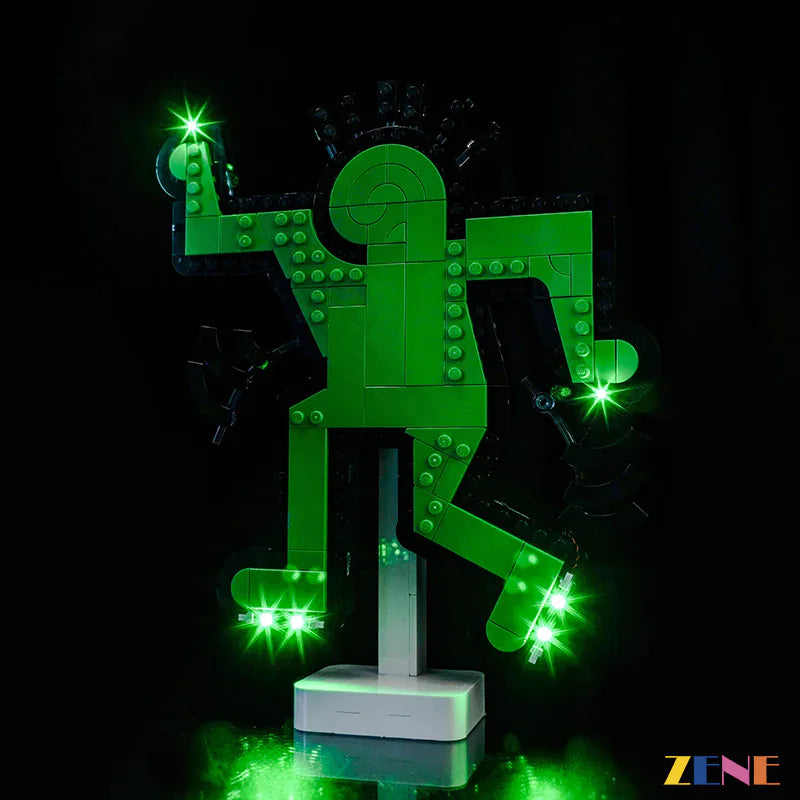 Light Kit for LEGO Dancing Figures #31216 Art Keith Haring - Golden Apple Comics