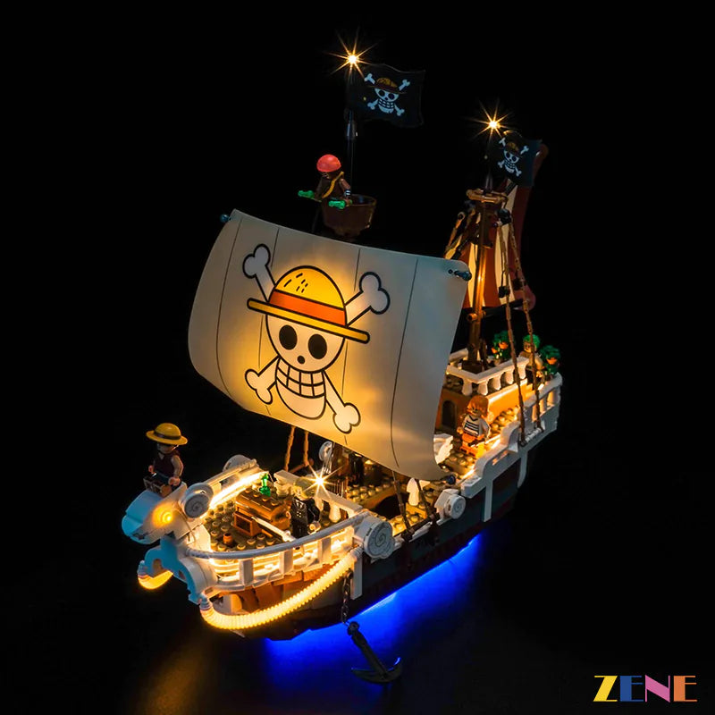 Light Kit for Going Merry Pirate Ship #75639 One Piece - Golden Apple Comics