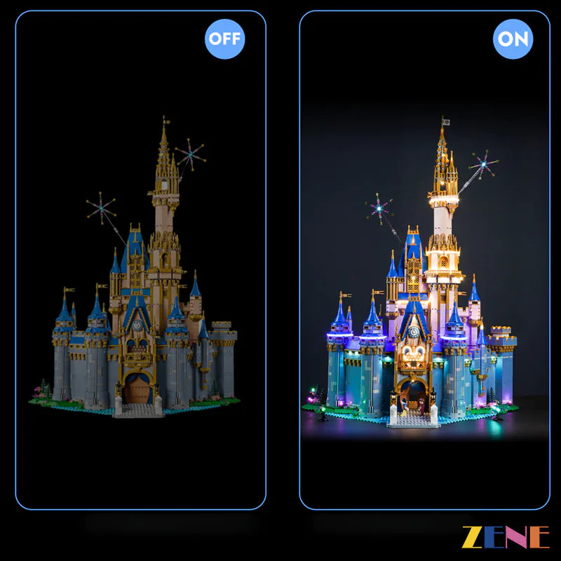 Light Kit for LEGO Disney Castle #43222