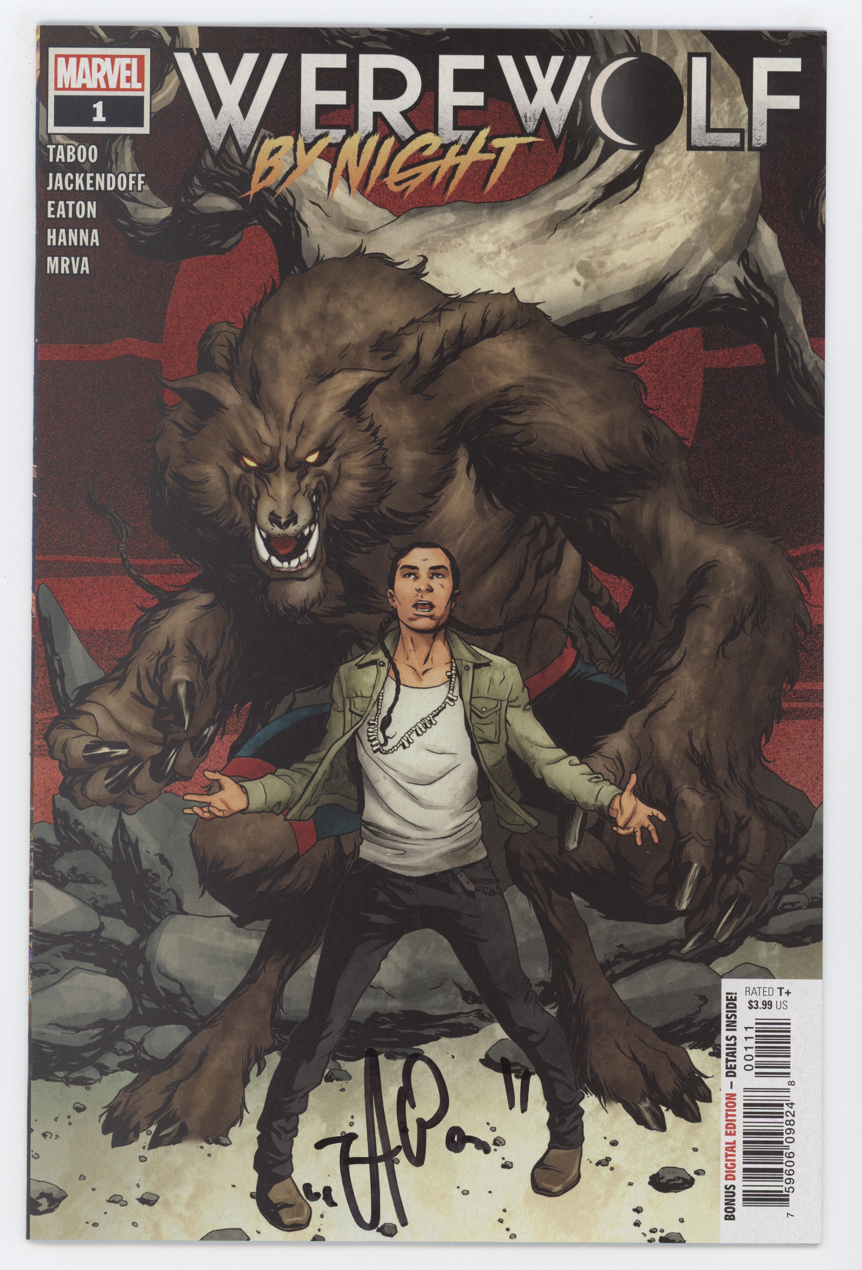 WEREWOLF by NIGHT Comic Cover Poster 