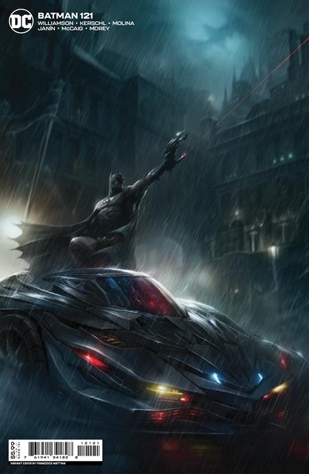 Batman #121 B Francesco Mattina Card Stock Variant (03/01/2022) Dc