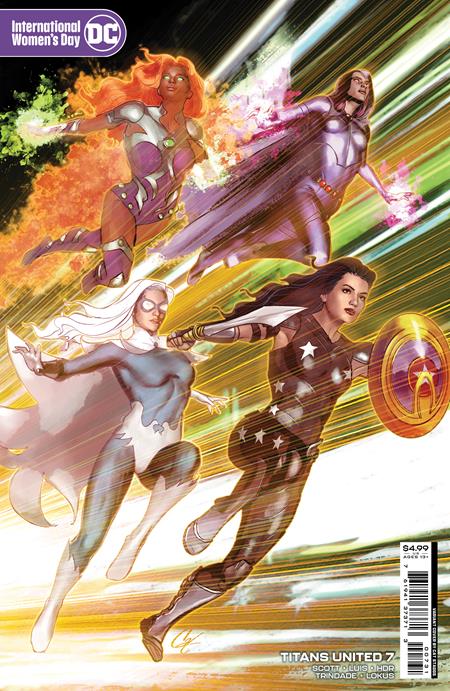 Titans United #7 (Of 7) C Cat Staggs International Womens Day Card Stock Variant (03/08/2022) Dc
