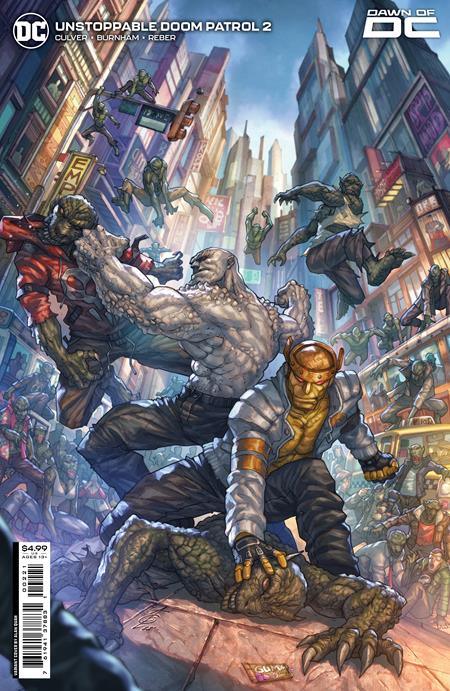 Unstoppable Doom Patrol #2 (Of 6) B Alan Quah Card Stock Variant (04/25/2023) Dc