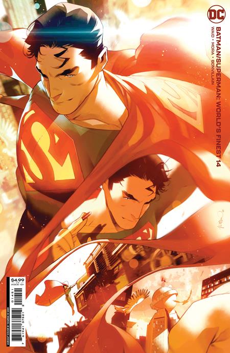 Batman Superman Worlds Finest #14 C Simone Di Meo Superman Card Stock Variant (04/18/2023) Dc - Golden Apple Comics