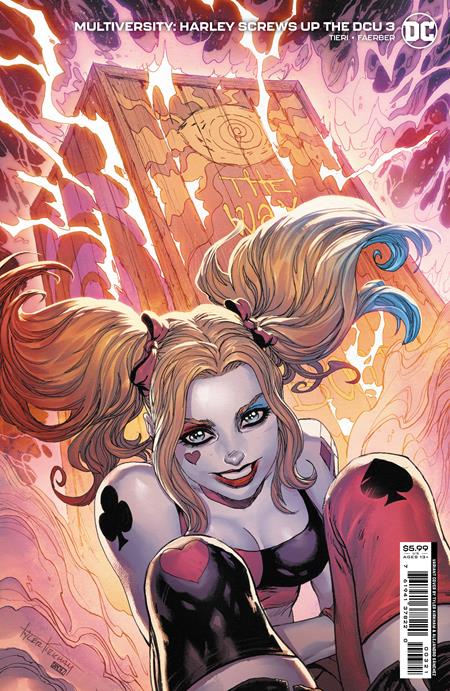 Multiversity Harley Screws Up The Dcu #3 (Of 6) B Tyler Kirkham GGA Variant (05/09/2023) Dc - Golden Apple Comics