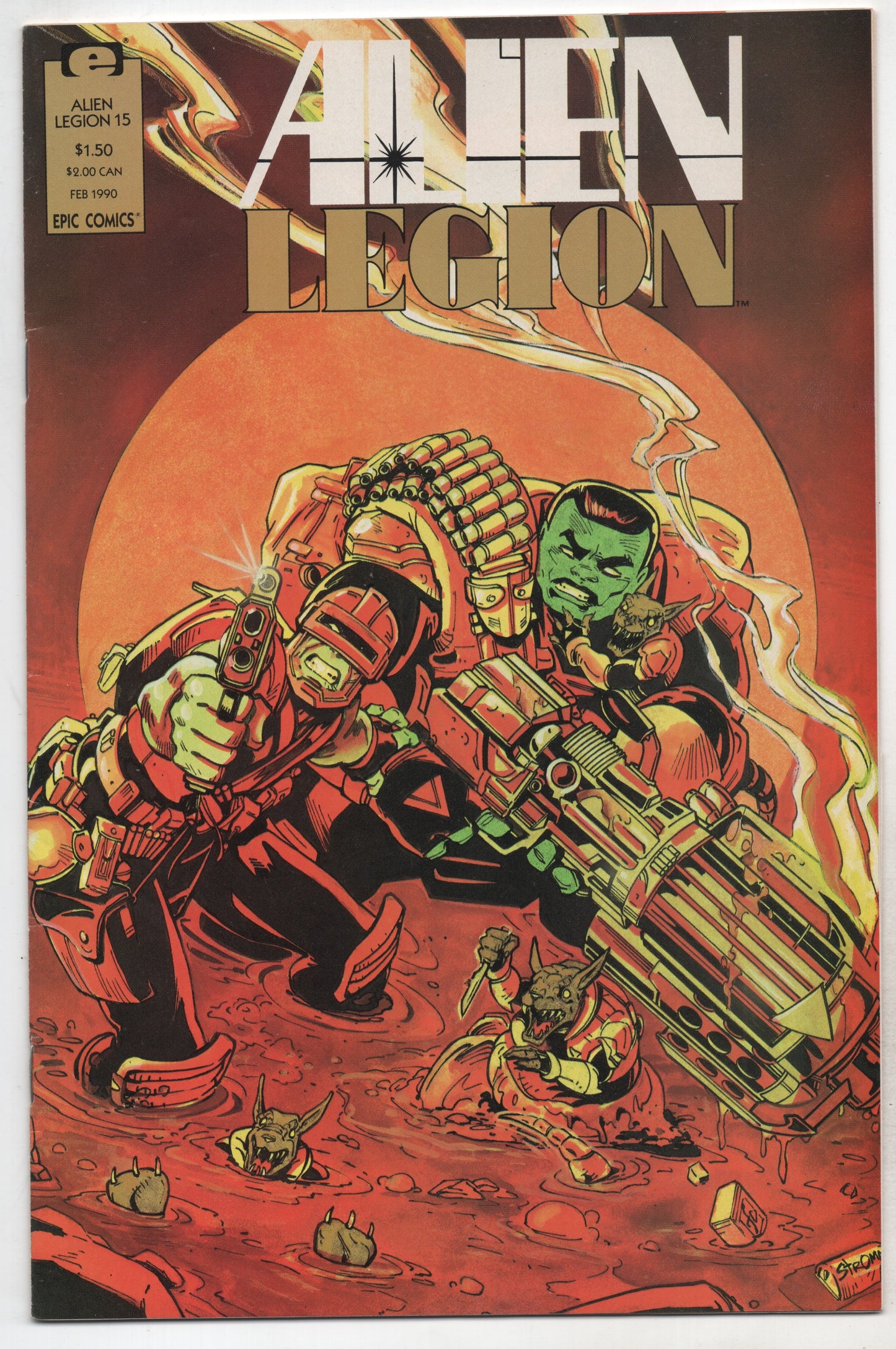 Alien Legion 15 2nd Series Marvel Epic Chuck Dixon
