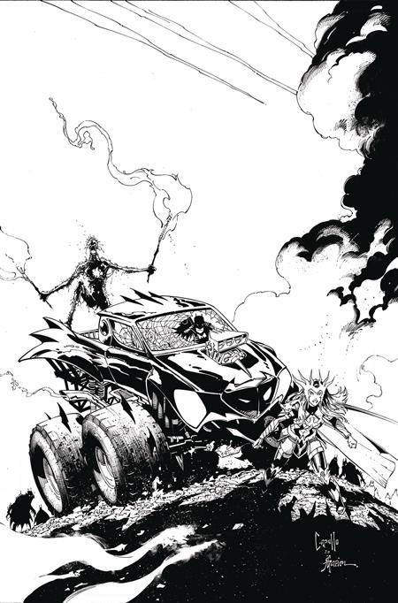 Dark Nights Death Metal #2 (Of 6) 1:100 Greg Capullo BW Variant (07/14/2020) DC