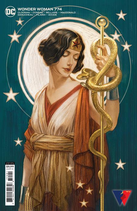 Wonder Woman #774 B Joshua Middleton Card Stock Variant (06/22/2021) Dc - Golden Apple Comics