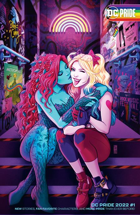 Dc Pride 2022 #1 (One Shot) D Jen Bartel Cardstock Variant GGA Harley Quinn Poison Ivy (06/07/2022) Dc