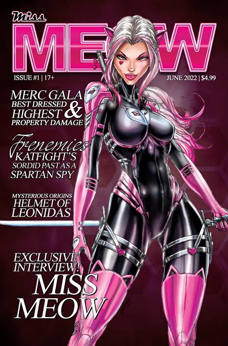 Miss Meow #1 A (Of 6) Jamie Tyndall Aaron Sparrow Murphy Magazine GGA (06/07/2022) Merc - Golden Apple Comics