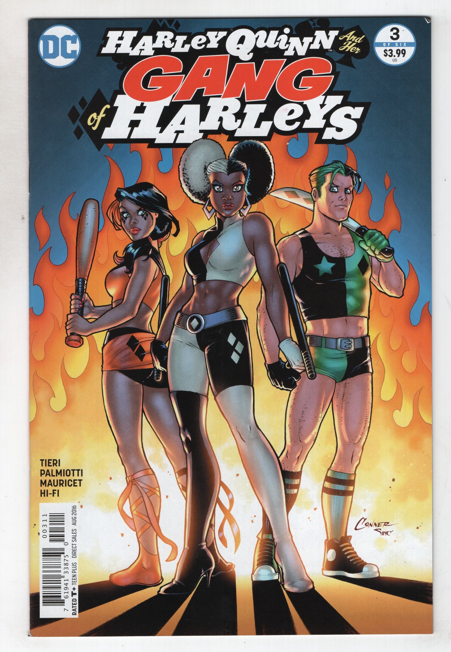 Harley Quinn Gang Of Harleys 3 A DC 2016 NM Amanda Conner - Golden Apple Comics
