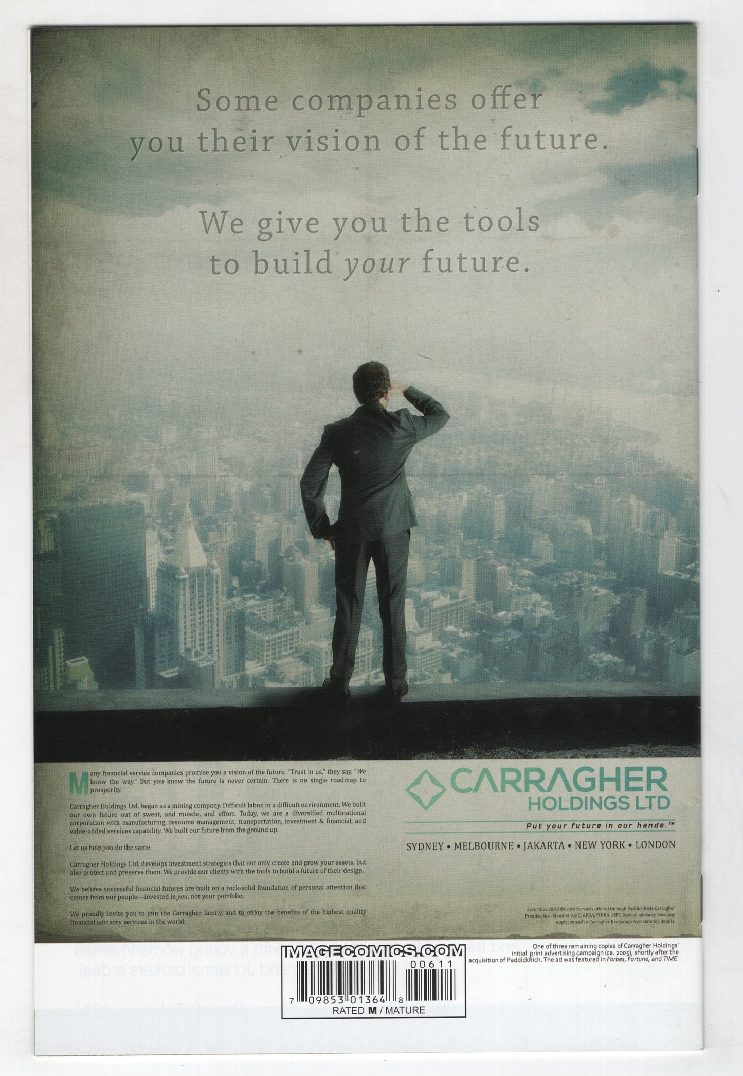 Lazarus 6 Image 2014 NM Greg Rucka Michael Lark