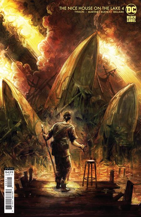 Nice House On The Lake #4 (Of 12) B Tiffany Turrill Card Stock Variant (Mr) (09/07/2021) Dc - Golden Apple Comics