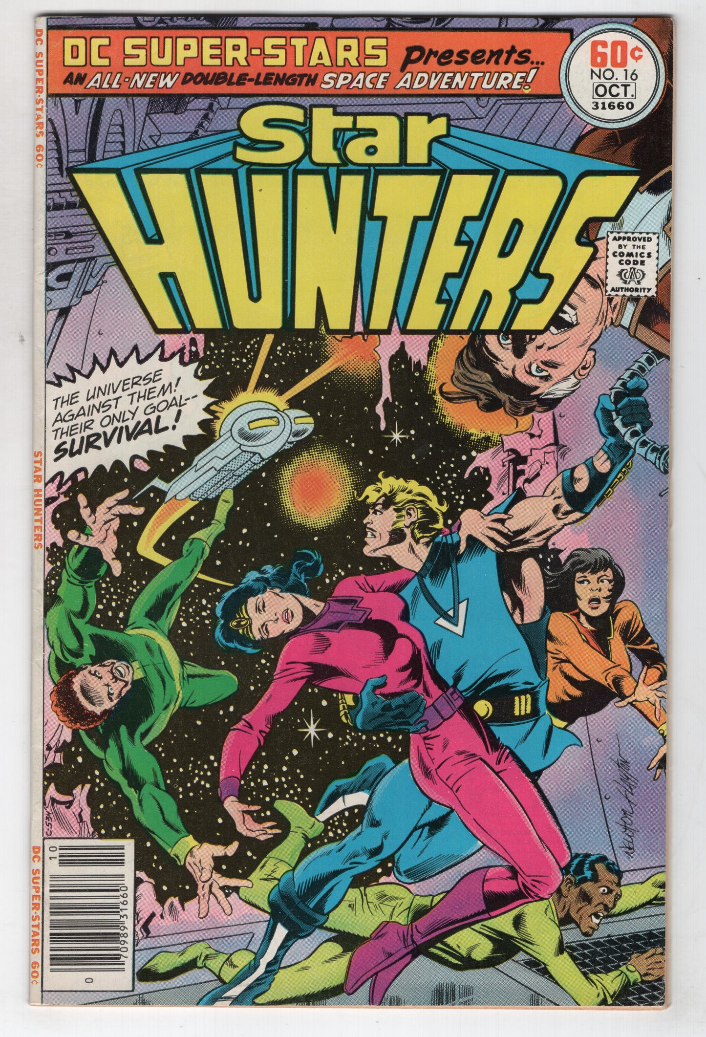 DC Super Stars 16 1977 FN VF Star Hunters Bob Layton - Golden Apple Comics