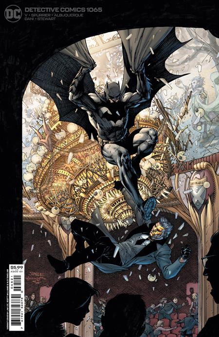 Batman Detective Comics #1065 B Jim Lee Card Stock Variant (10/25/2022) Dc