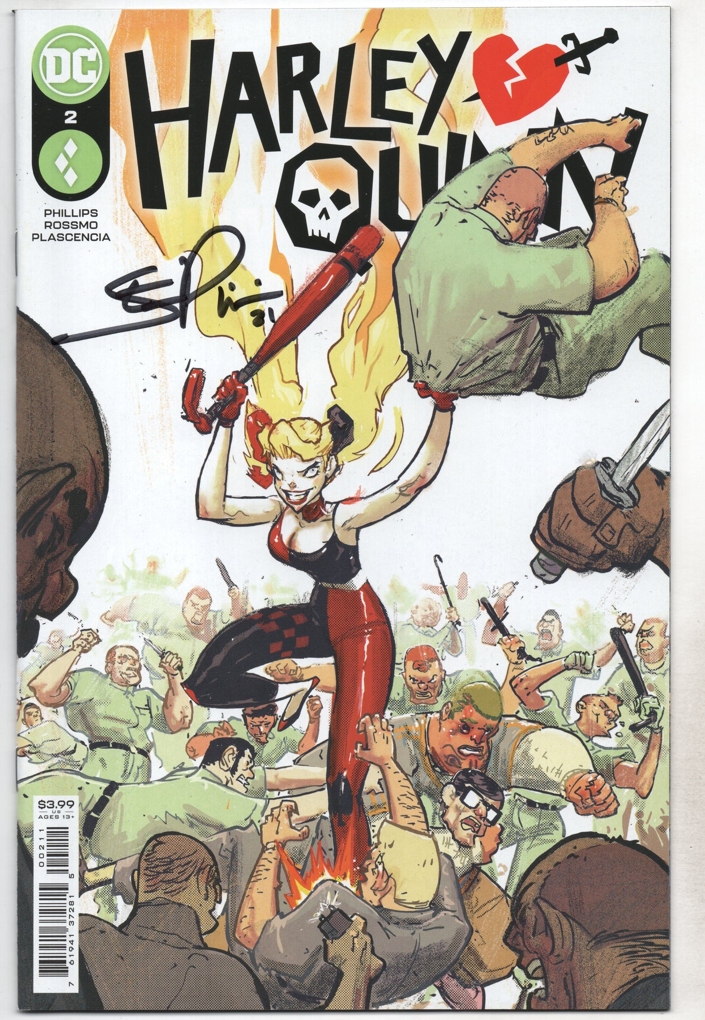 Harley Quinn #2 A Stephanie Phillips SIGNED (04/27/2021) Dc