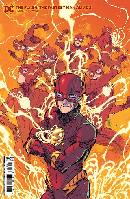 Flash The Fastest Man Alive #3 (Of 3) C 1:25 Jorge Corona Pencil Card Stock Variant (11/08/2022) Dc - Golden Apple Comics