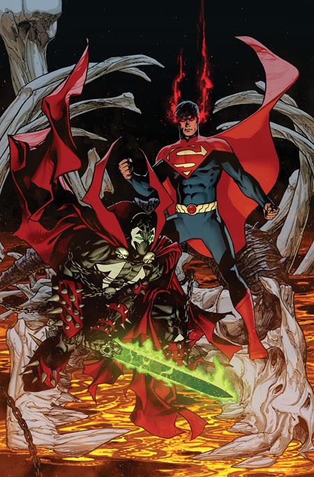 Superman Son Of Kal-El #18 E Ryan Sook Batman Spawn Variant (Kal-El Returns) (12/13/2022) Dc - Golden Apple Comics