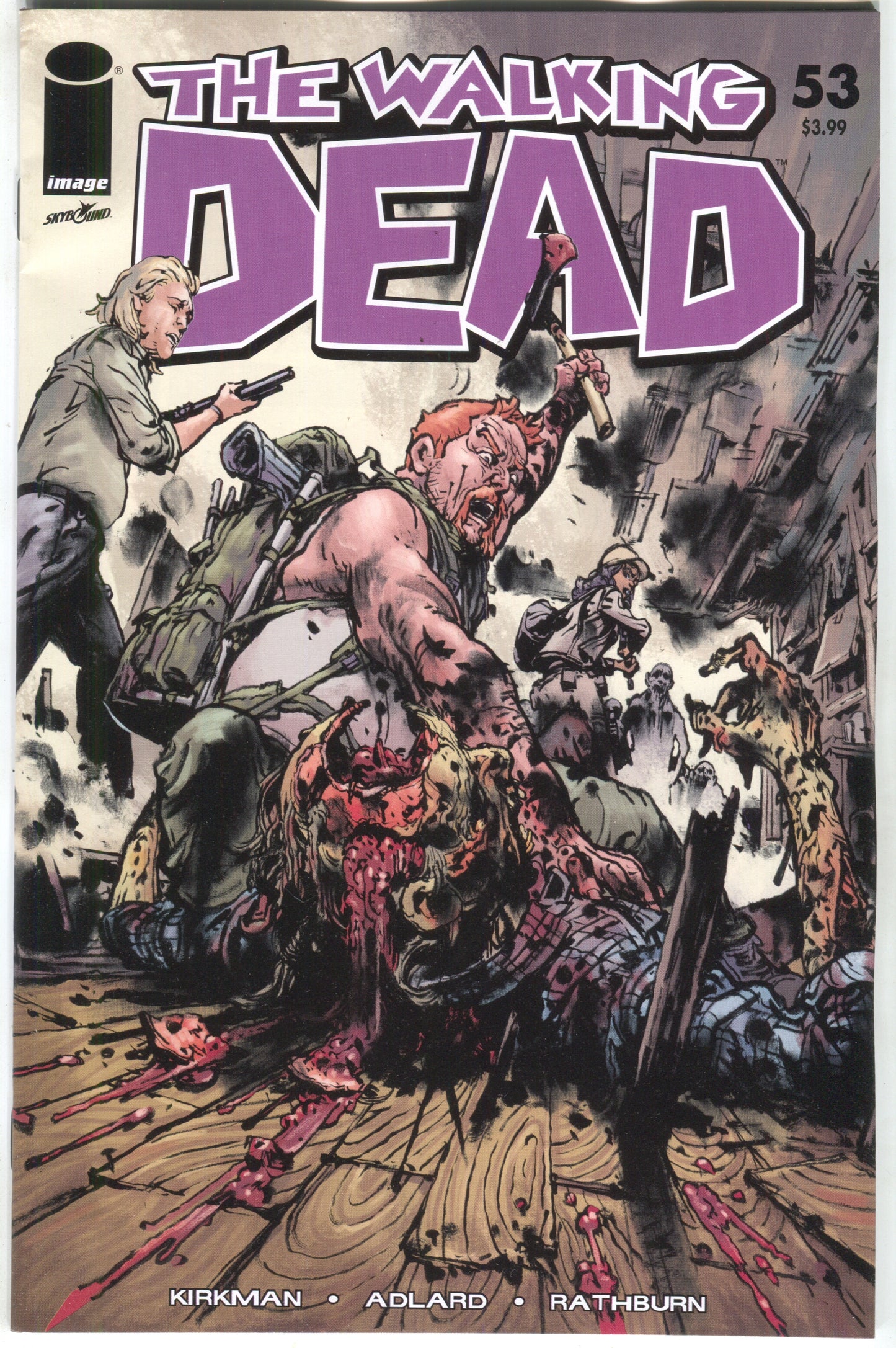 Walking Dead 53 Image 2018 15th Anniversary Kim Jung Gi Color Variant Blind Bag - Golden Apple Comics