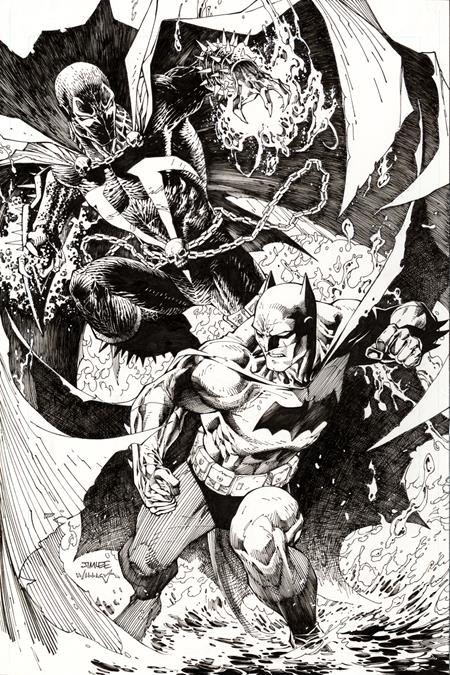 Batman Spawn #1 (One Shot) N 1:100 Jim Lee Variant (12/13/2022) Dc ...