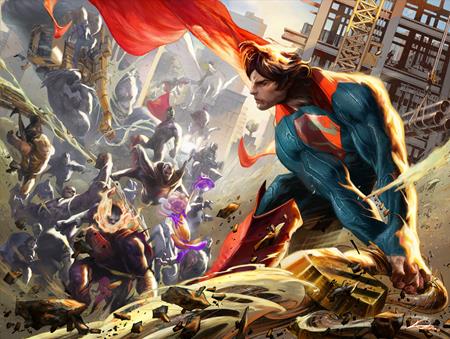 Superman Action Comics #1050 W 1:75 Alexander Lozano Wraparound Card Stock Variant (12/27/2022) Dc - Golden Apple Comics