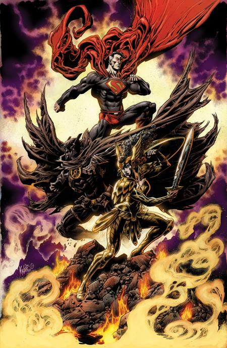 Dark Crisis On Infinite Earths #7 (Of 7) L 1:50 Kyle Hotz Card Stock Variant (12/20/2022) Dc - Golden Apple Comics