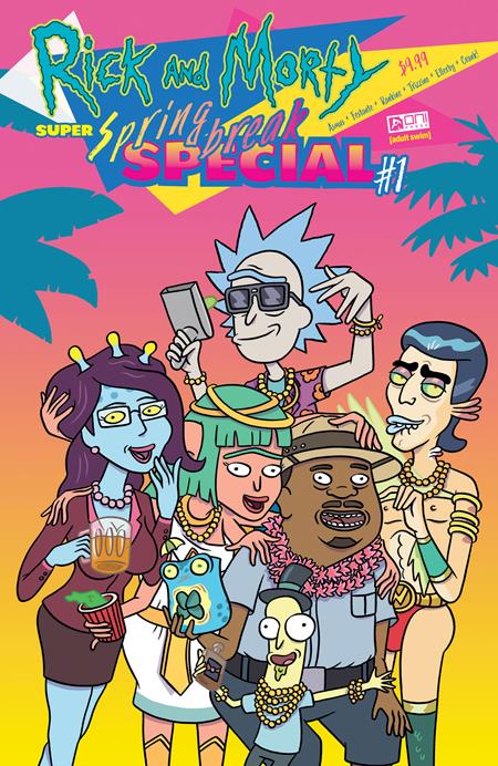 Rick And Morty Super Spring Break Special #1 A Dean Rankine (03/12 - Main Image