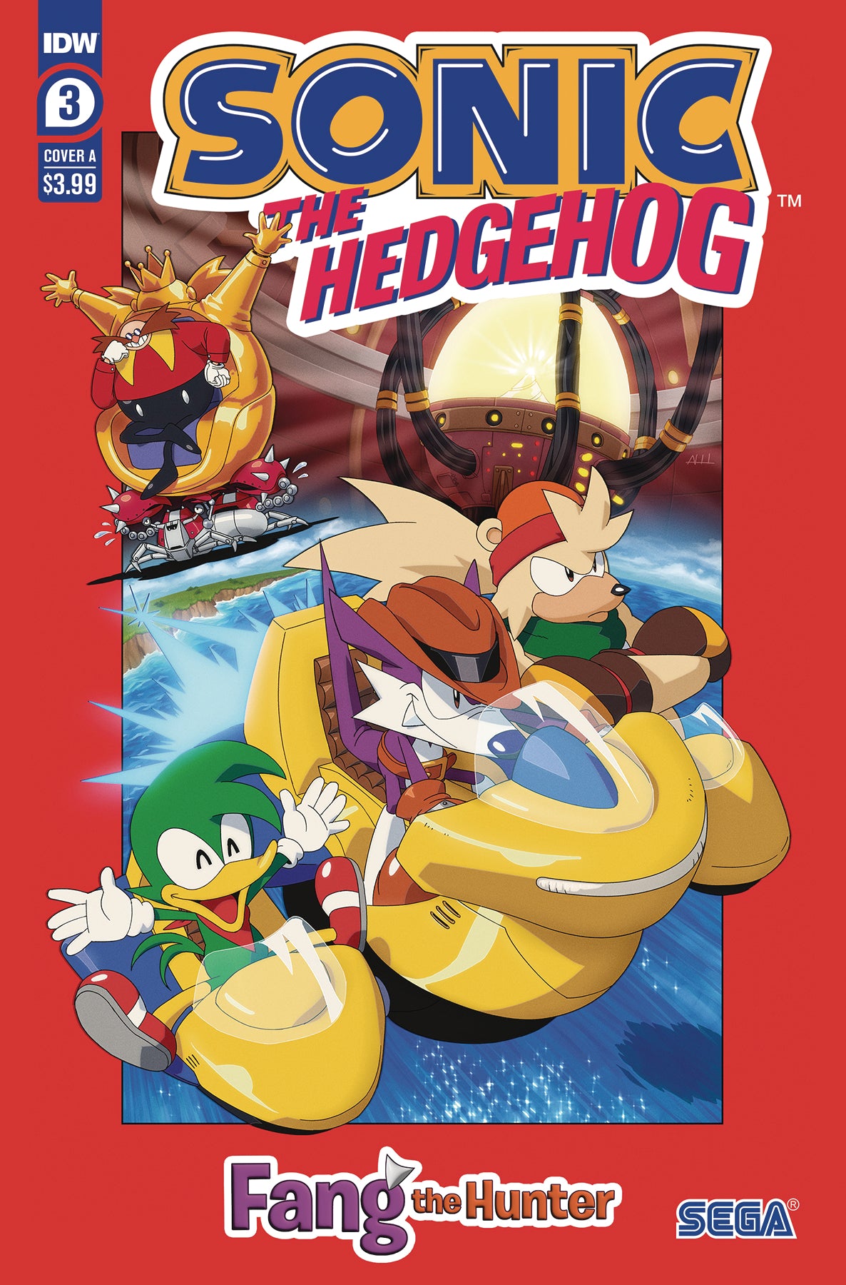 SONIC THE HEDGEHOG IDW COLLECTION HC VOL 04 (03/13/2024) IDW-PRH