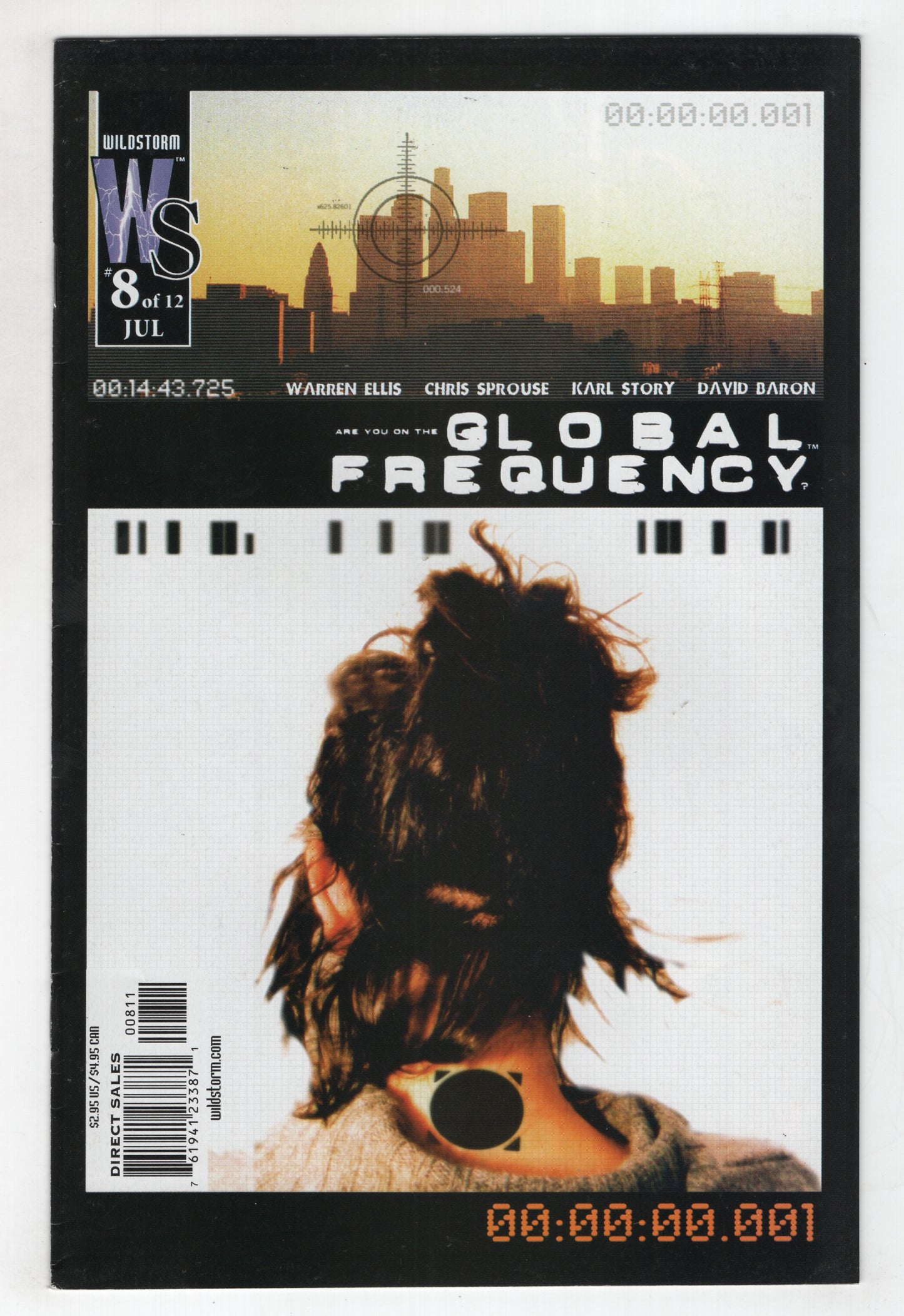 Global Frequency 8 Wildstorm 2003 NM- Brian Wood Warren Ellis - Golden Apple Comics