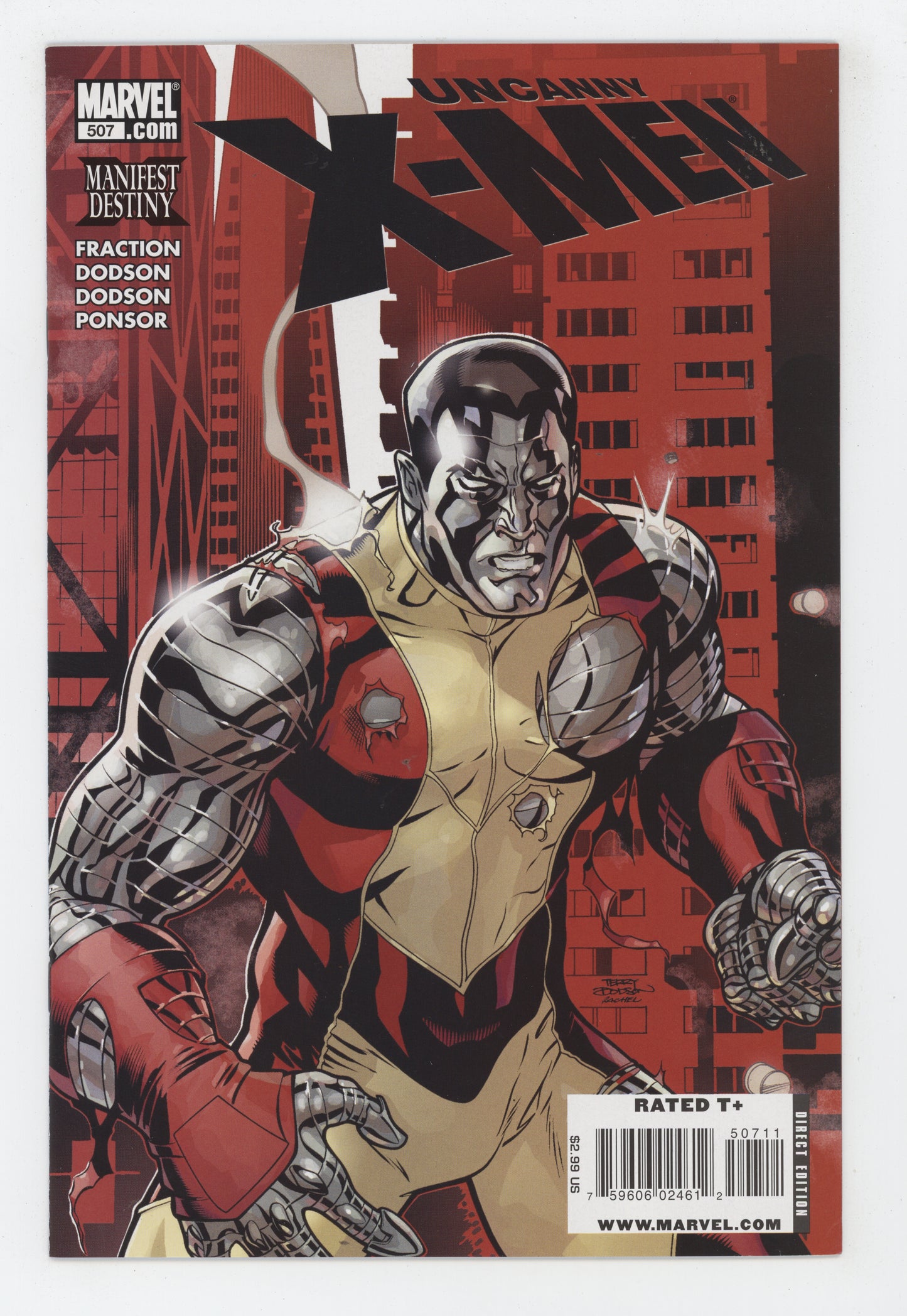 Uncanny X-Men 507 Marvel 2009 NM Terry Dodson Colossus - Golden Apple Comics