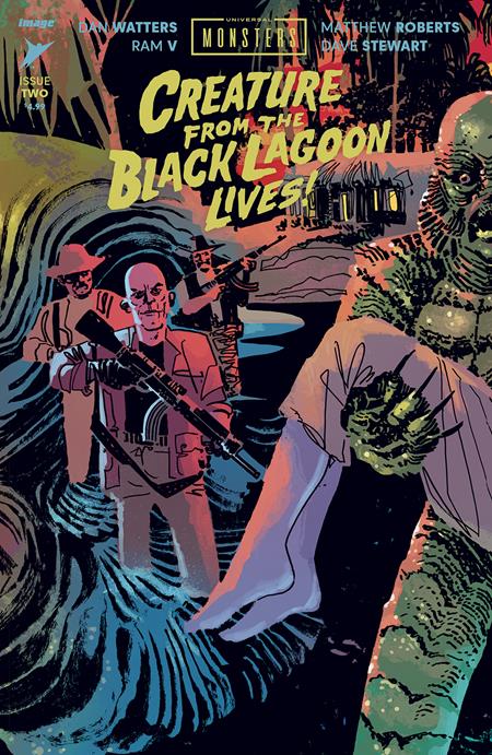 universal monsters creature from the black lagoon Universal Monsters Creature From The Black Lagoon Lives #2 (Of 4) C 1:10 Dani Variant (05/29/2024) Image